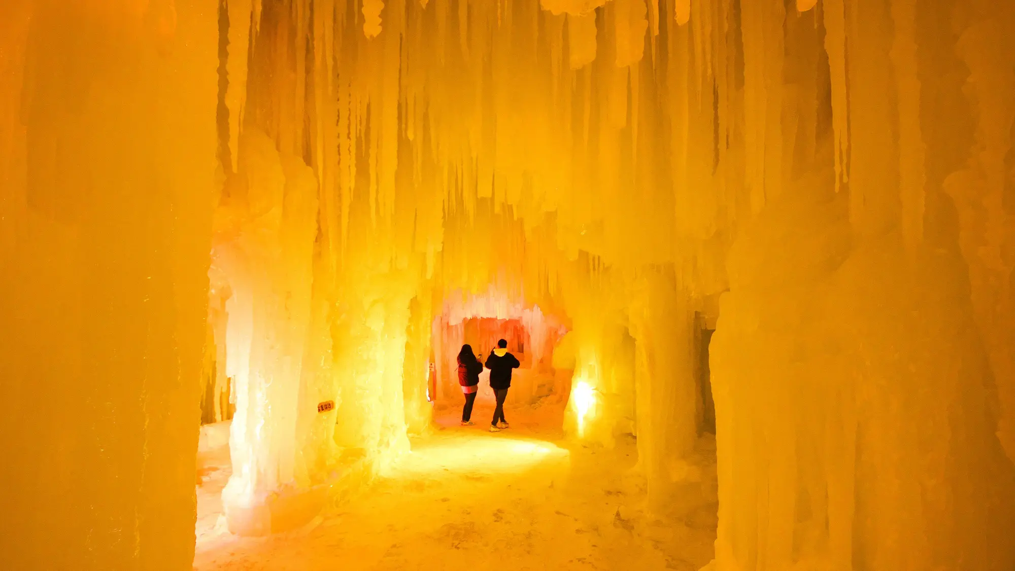 層雲峡の氷瀑まつり(上川町)