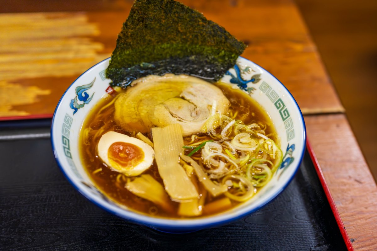 旭川ラーメンの醤油ラーメン