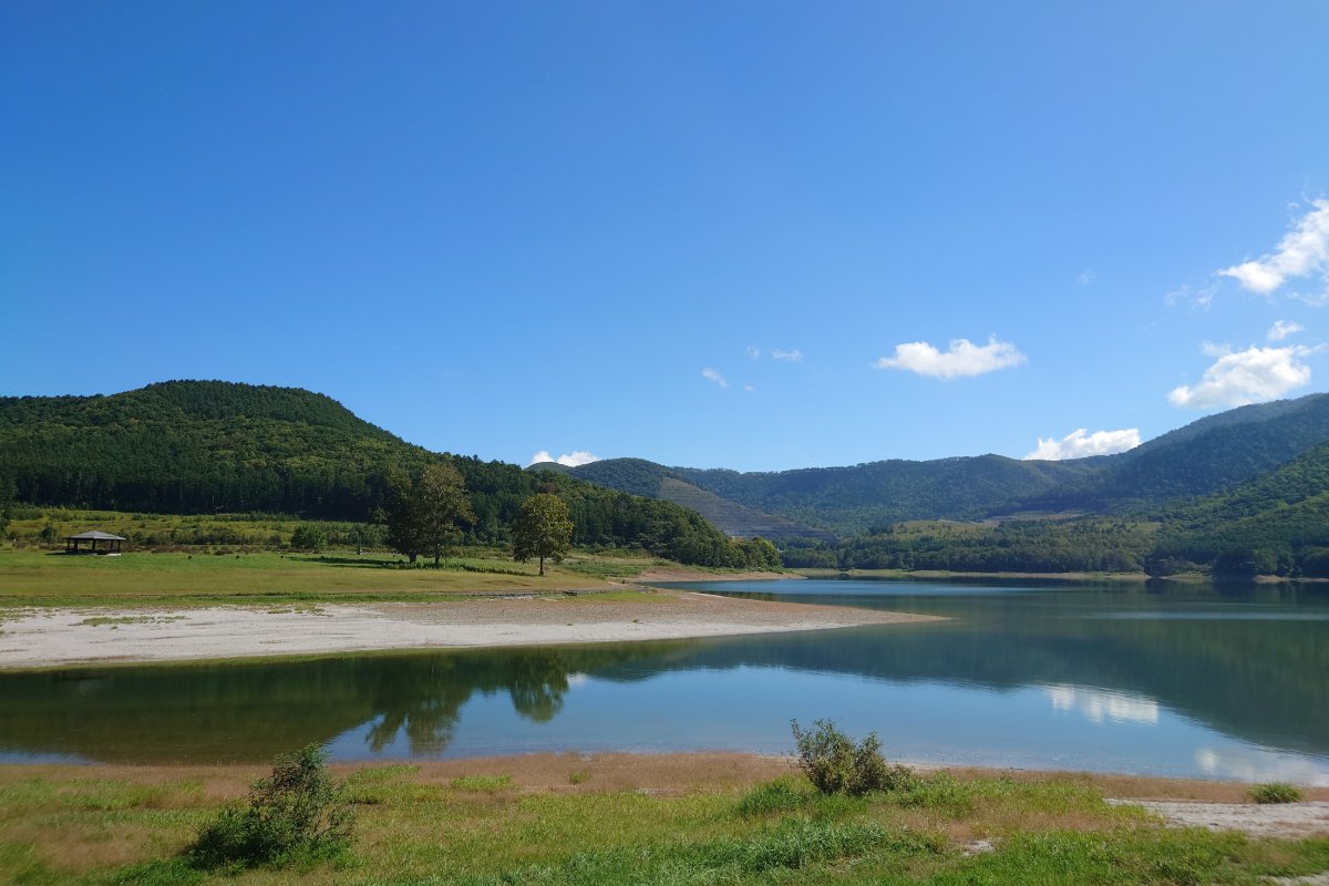 南富良野町のかなやま湖